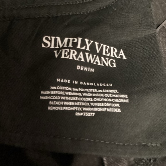 Simply Vera Skinny , high rise, power stretch brown jeans size 18 - Picture 4 of 7